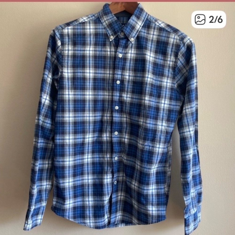 BUNDLE (3) Button down long sleeve shirt, polo, and button down short sleeve